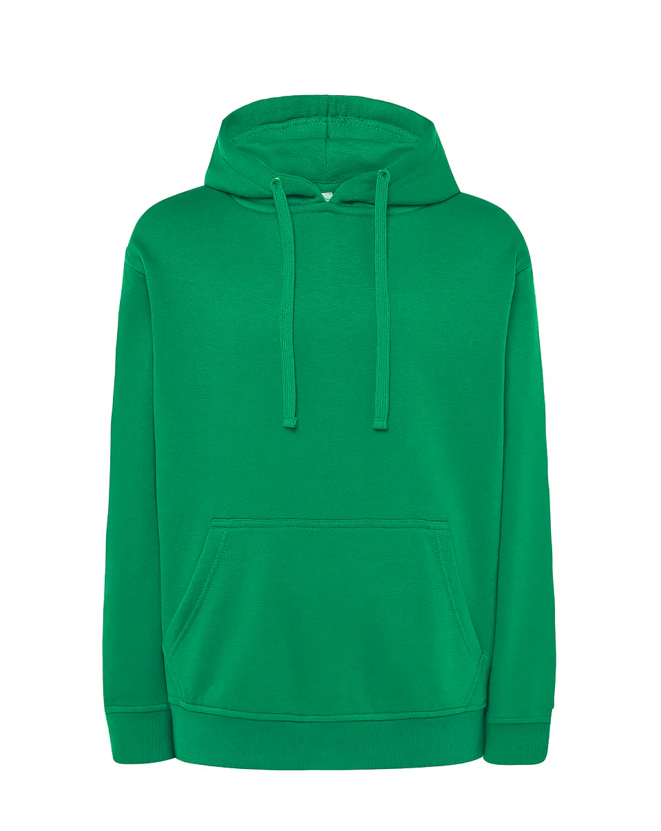 Kangaroo Sweatshirt — Kelly Green — Sem Personalização 1
