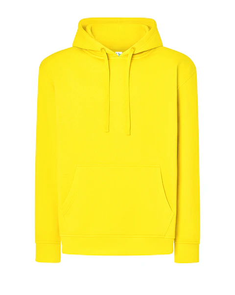 Kangaroo Sweatshirt — Lemon Yellow — Sem Personalização
