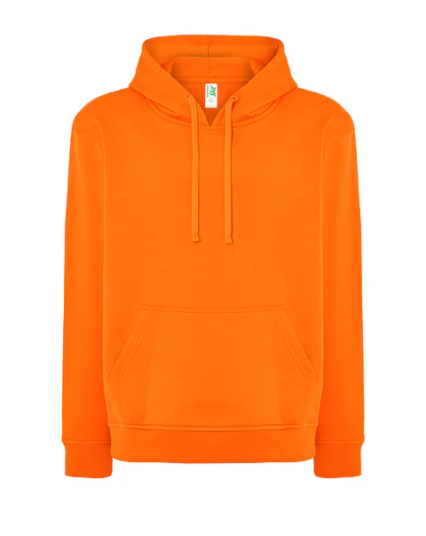 Kangaroo Sweatshirt — Orange — Sem Personalização