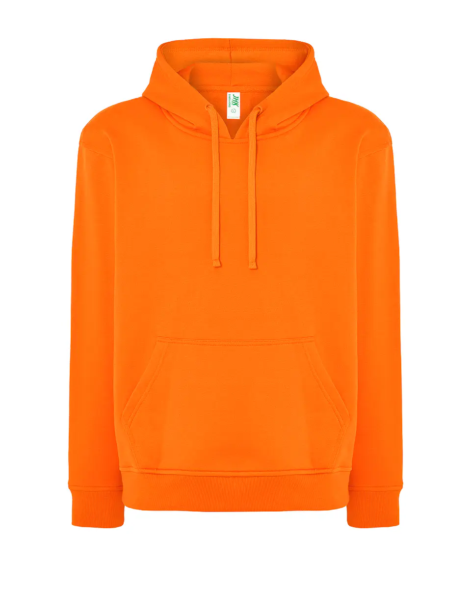 Kangaroo Sweatshirt — Orange — Sem Personalização 1