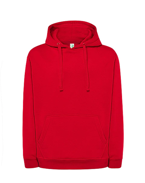 Kangaroo Sweatshirt — Red — Sem Personalização