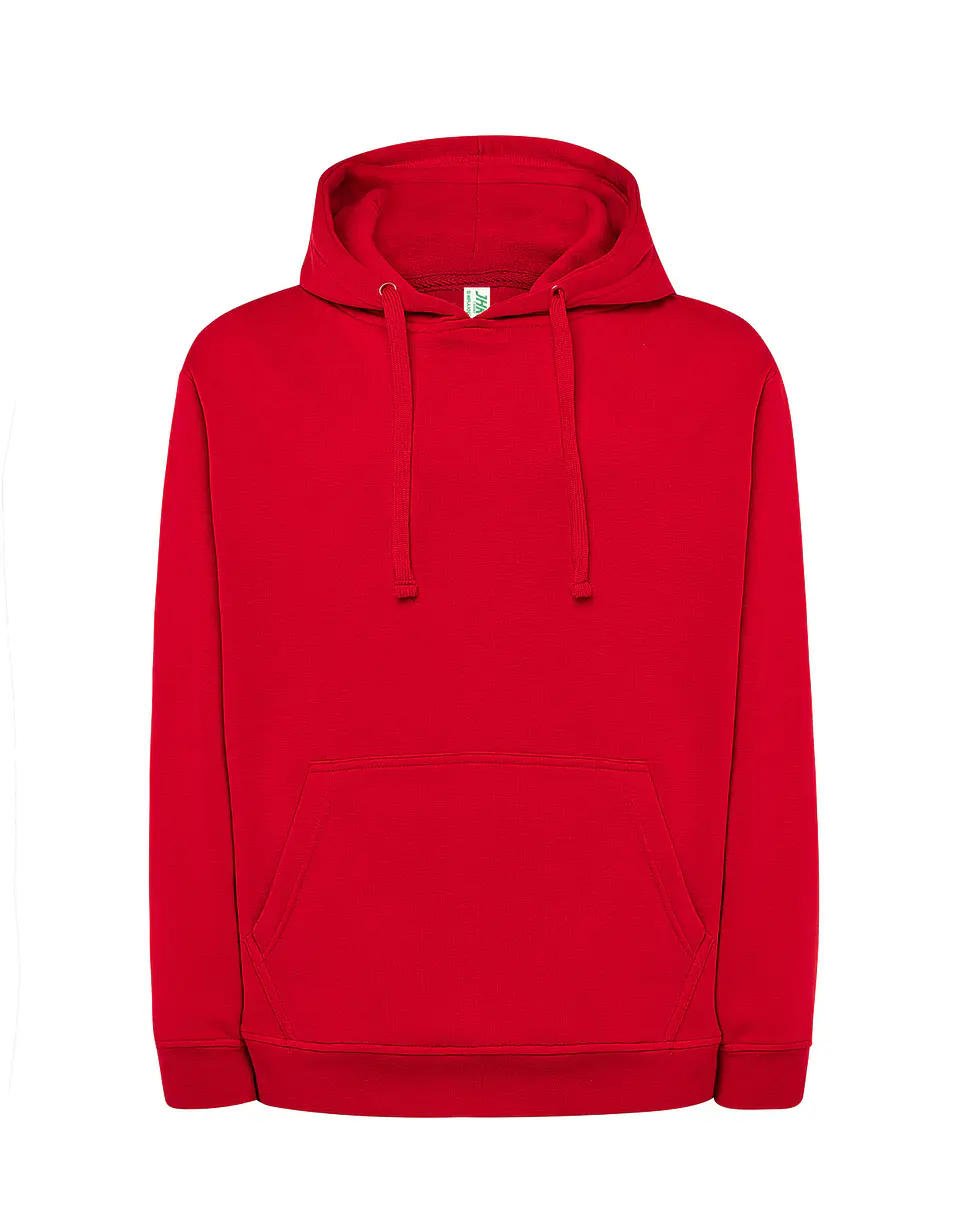 Kangaroo Sweatshirt — Red — Sem Personalização 1