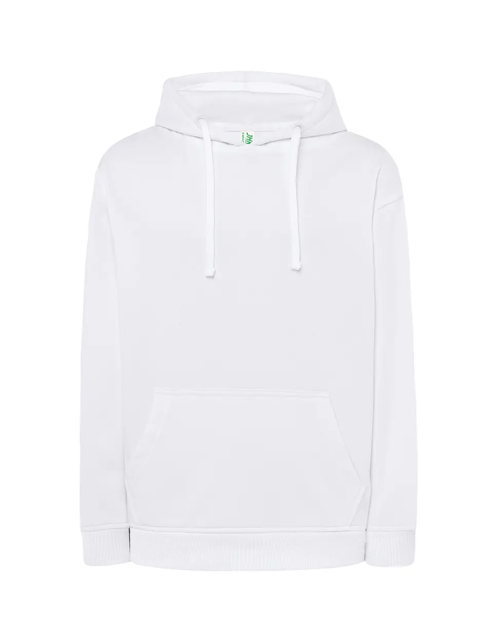 Kangaroo Sweatshirt — White — Sem Personalização 1