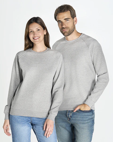 Sweatshirt Raglan Unisex — Sem Personalização