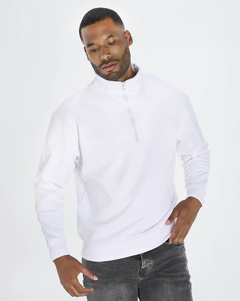 Half Zip Sweatshirt — Sem Personalização