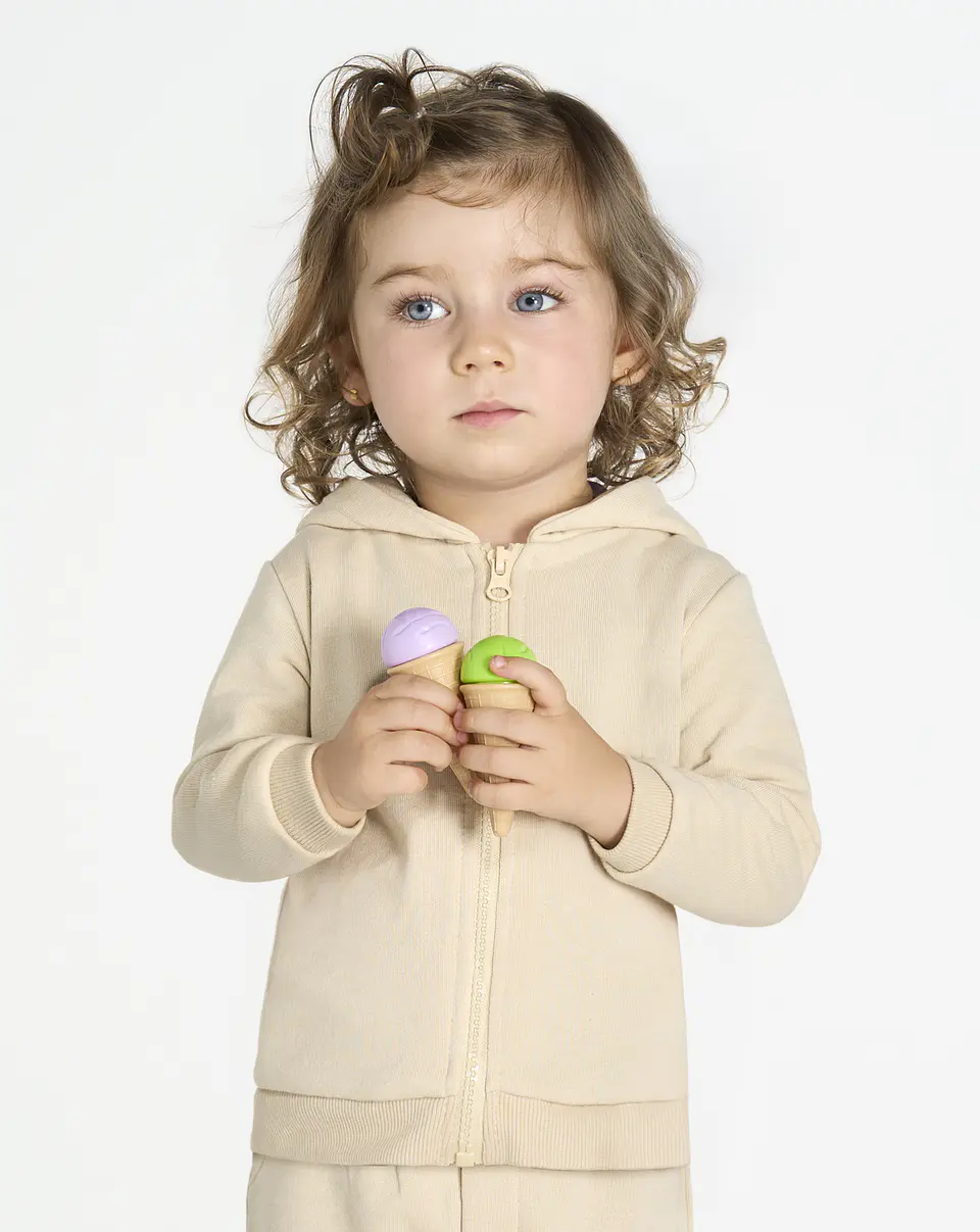 Baby Hooded Sweatshirt — Sem Personalização 1