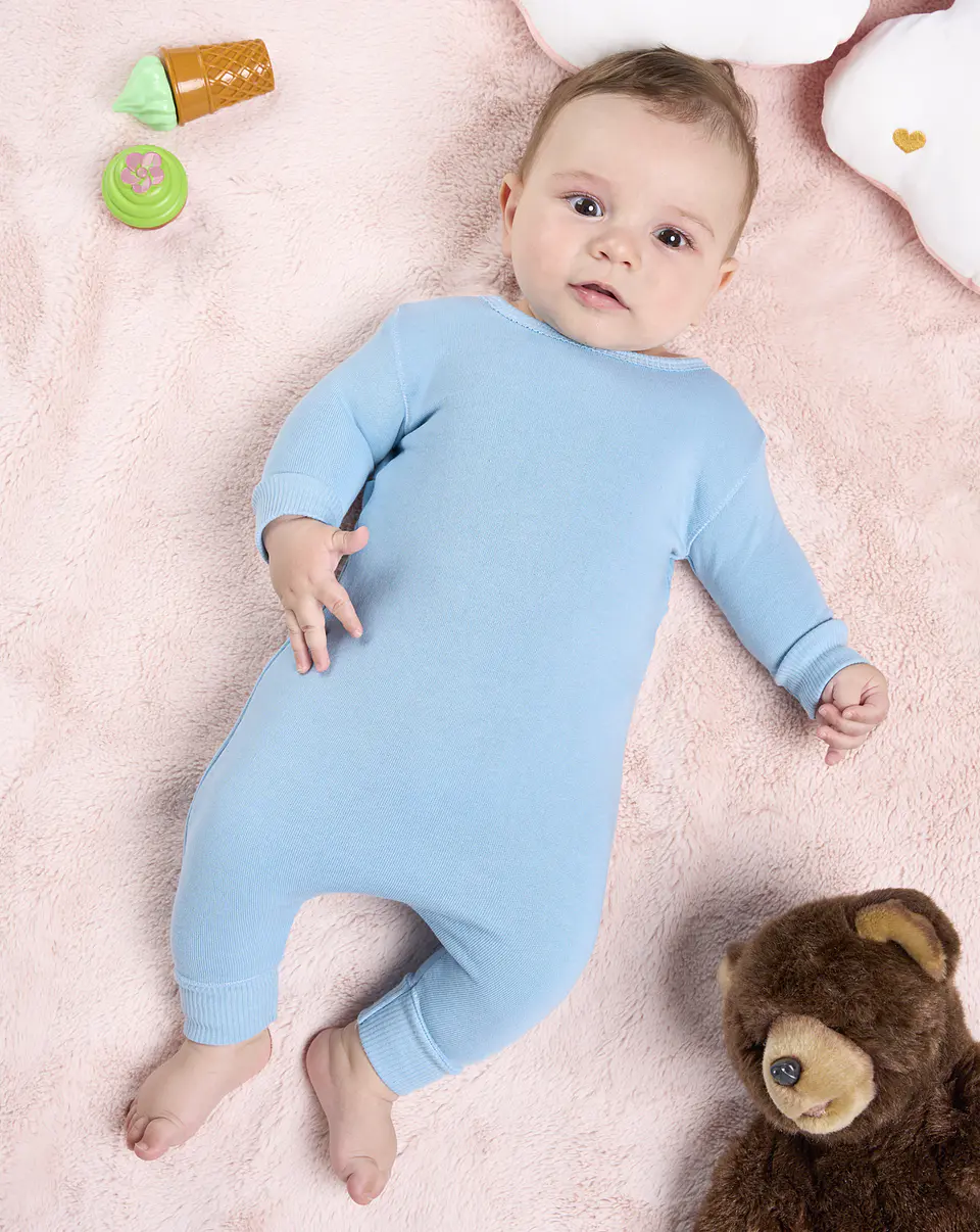 Baby Playsuit LS — Sem Personalização 1