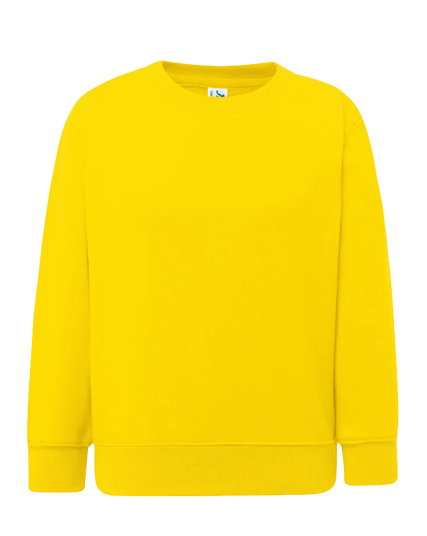 Crew Neck Sweatshirt Kid — Gold — Sem Personalização 1