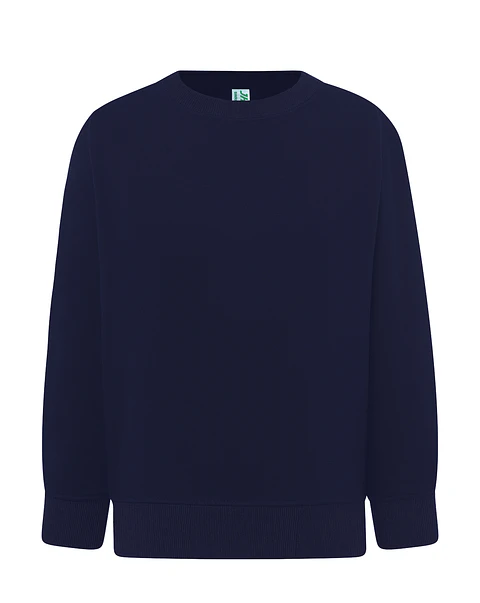 Crew Neck Sweatshirt Kid — Navy — Sem Personalização