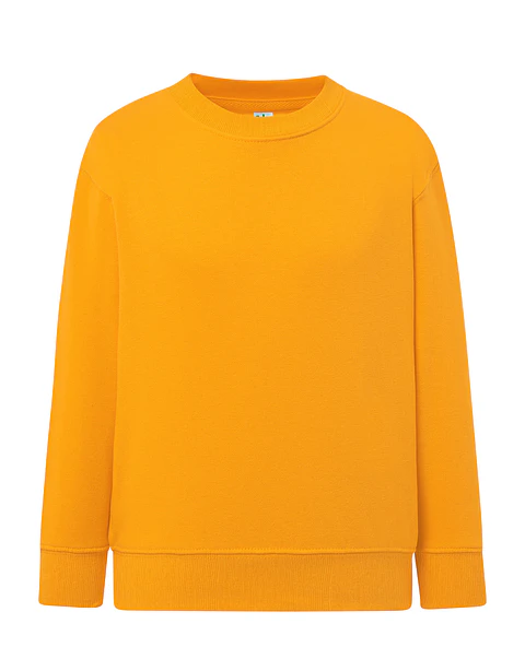 Crew Neck Sweatshirt Kid — Peach — Sem Personalização