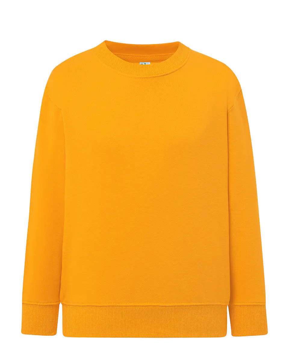 Crew Neck Sweatshirt Kid — Peach — Sem Personalização 1