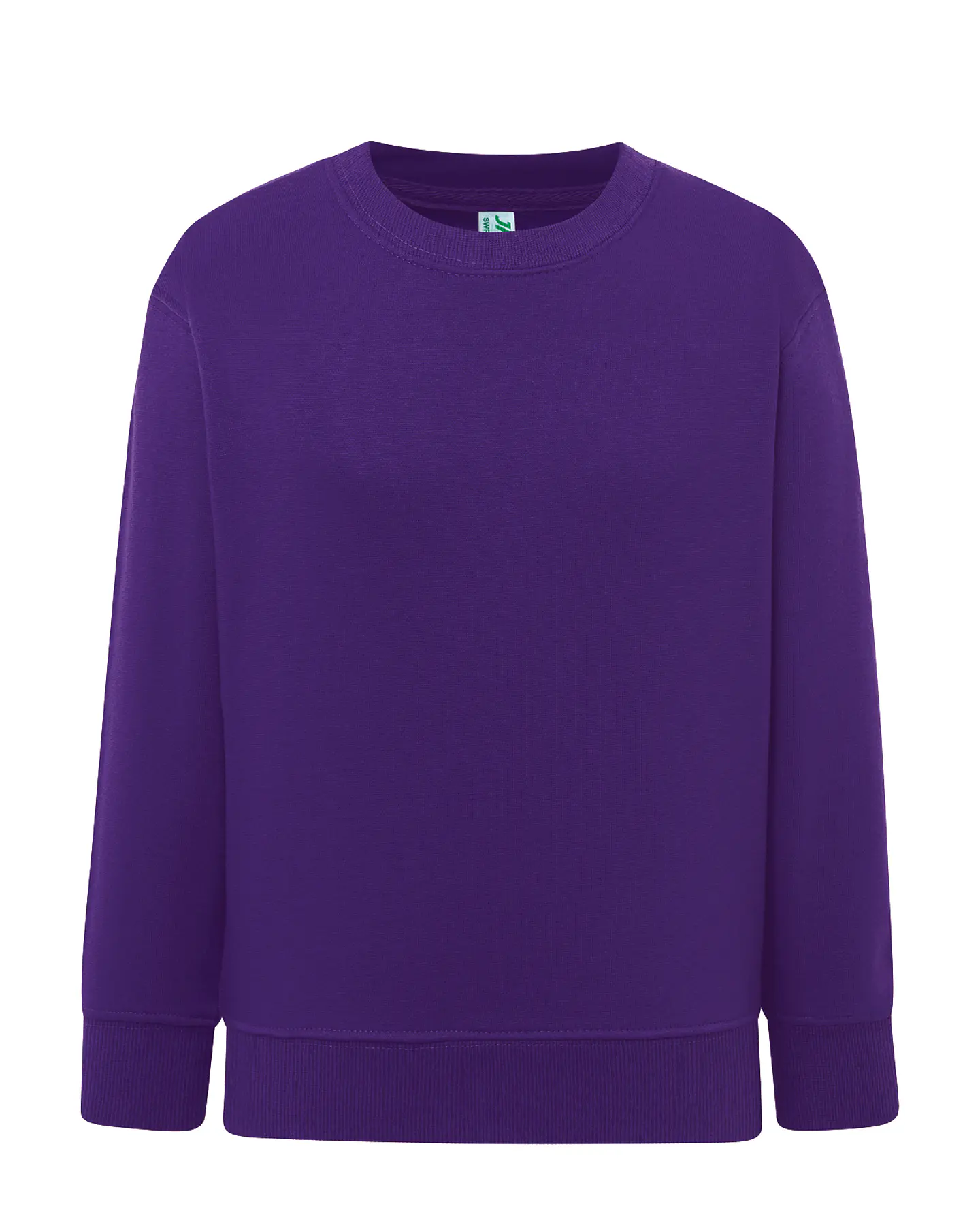Crew Neck Sweatshirt Kid — Purple — Sem Personalização 1