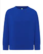 Crew Neck Sweatshirt Kid — Royal Blue — Sem Personalização - Thumbnail 1