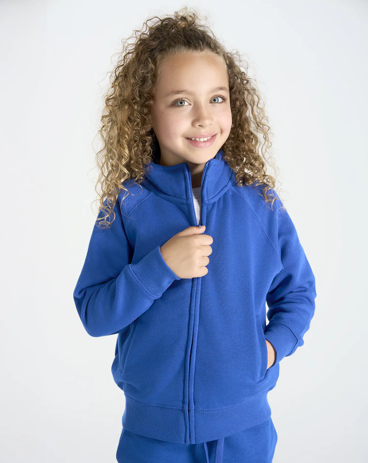 Kid Full Zip Sweatshirt — Sem Personalização 1