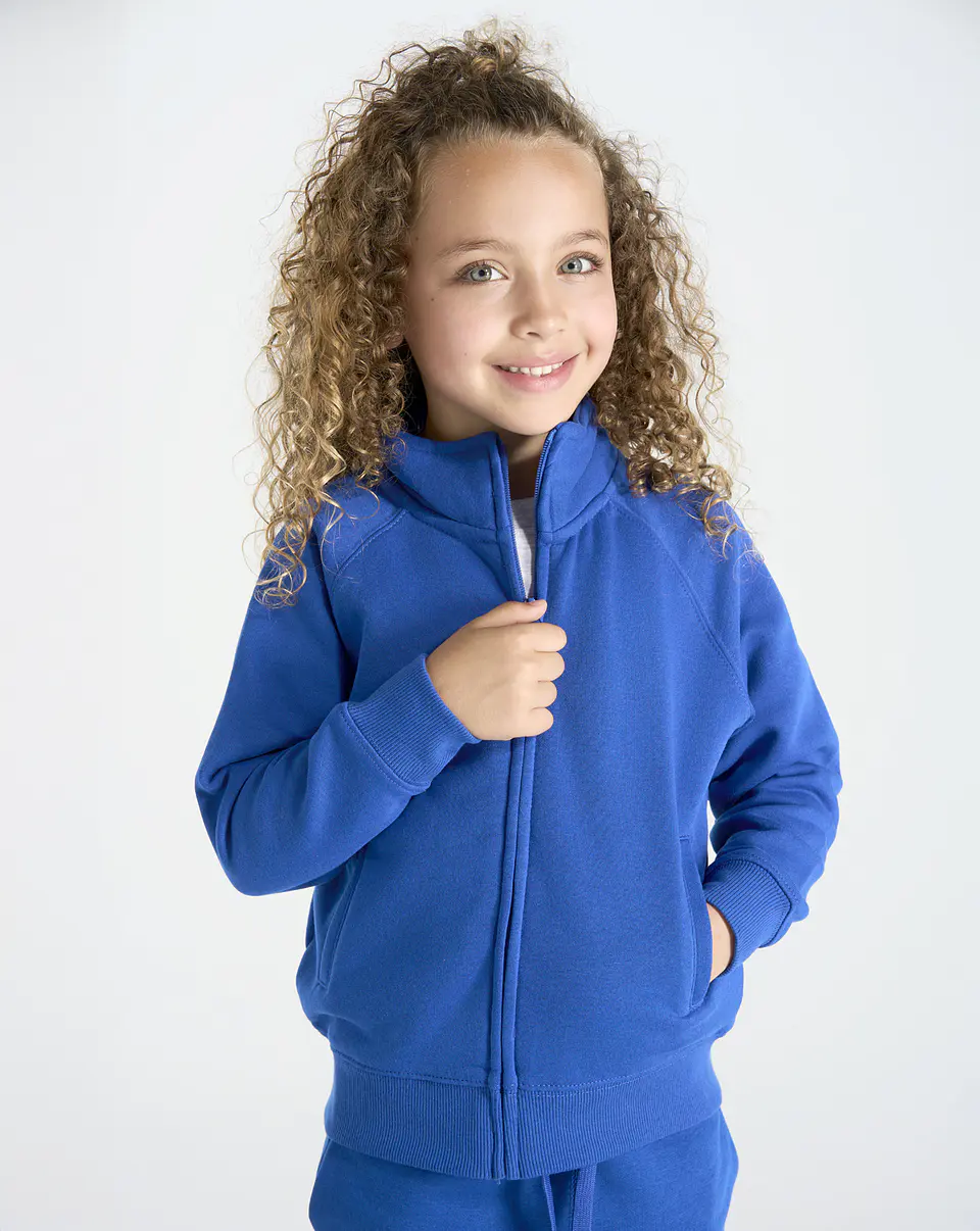 Kid Full Zip Sweatshirt — Sem Personalização 1
