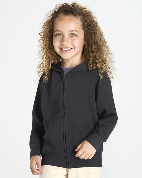 Kid Hooded French Terry Sweatshirt — Sem Personalização