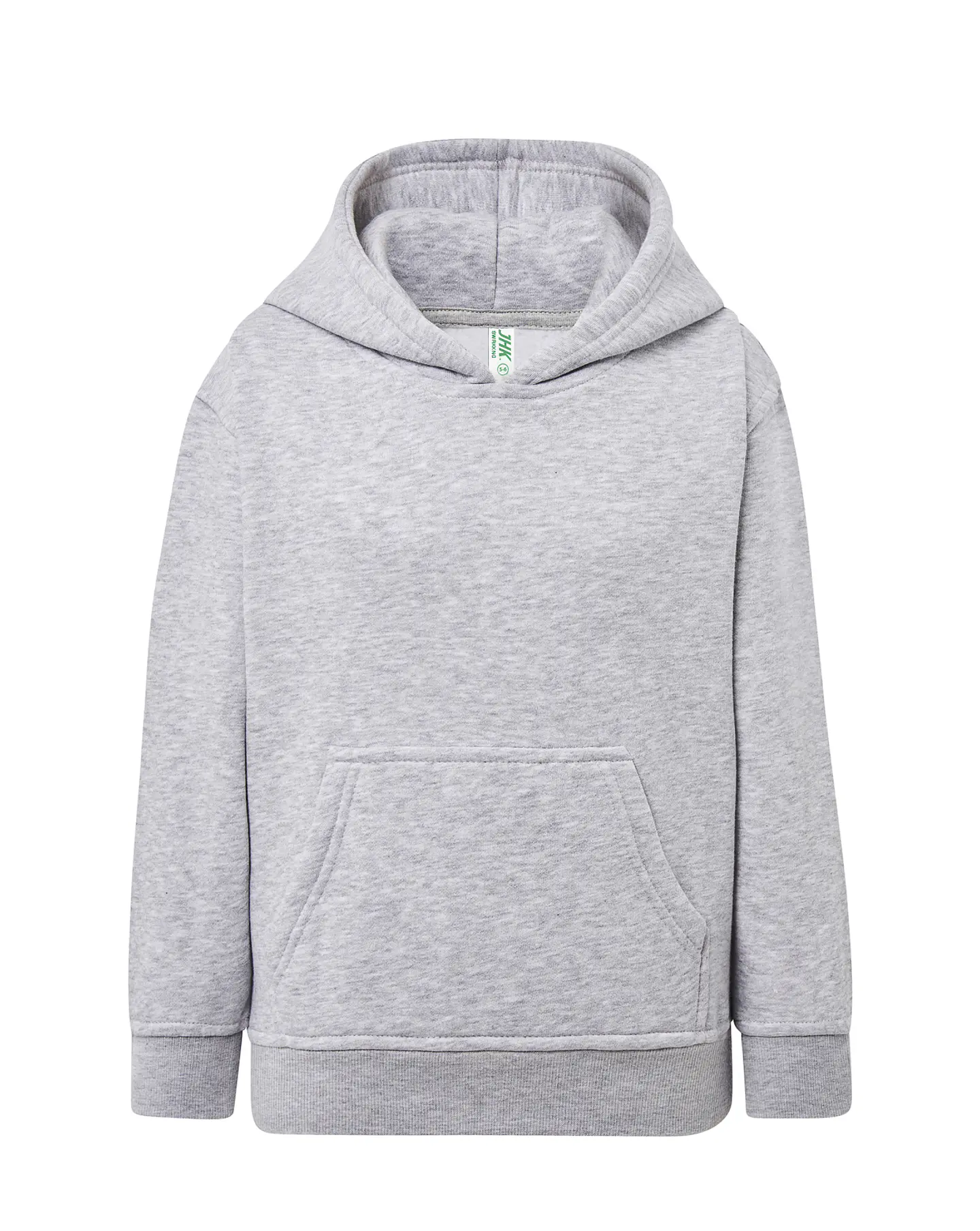 Kangaroo Sweatshirt Kid — Ash Melange — Sem Personalização 1