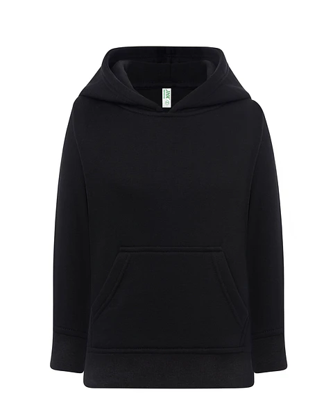 Kangaroo Sweatshirt Kid — Black — Sem Personalização