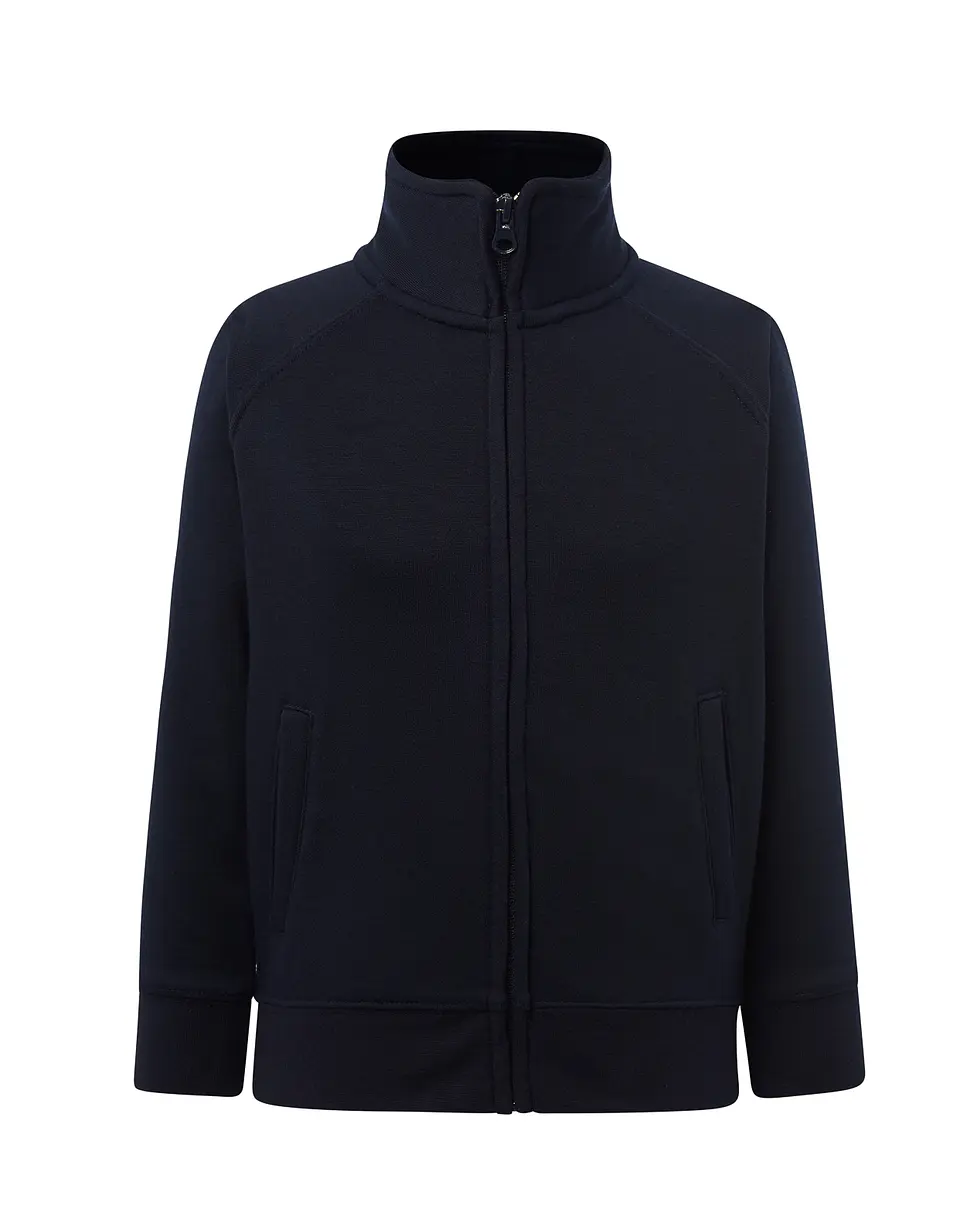 Kid Full Zip French Terry Sweatshirt — Sem Personalização 3