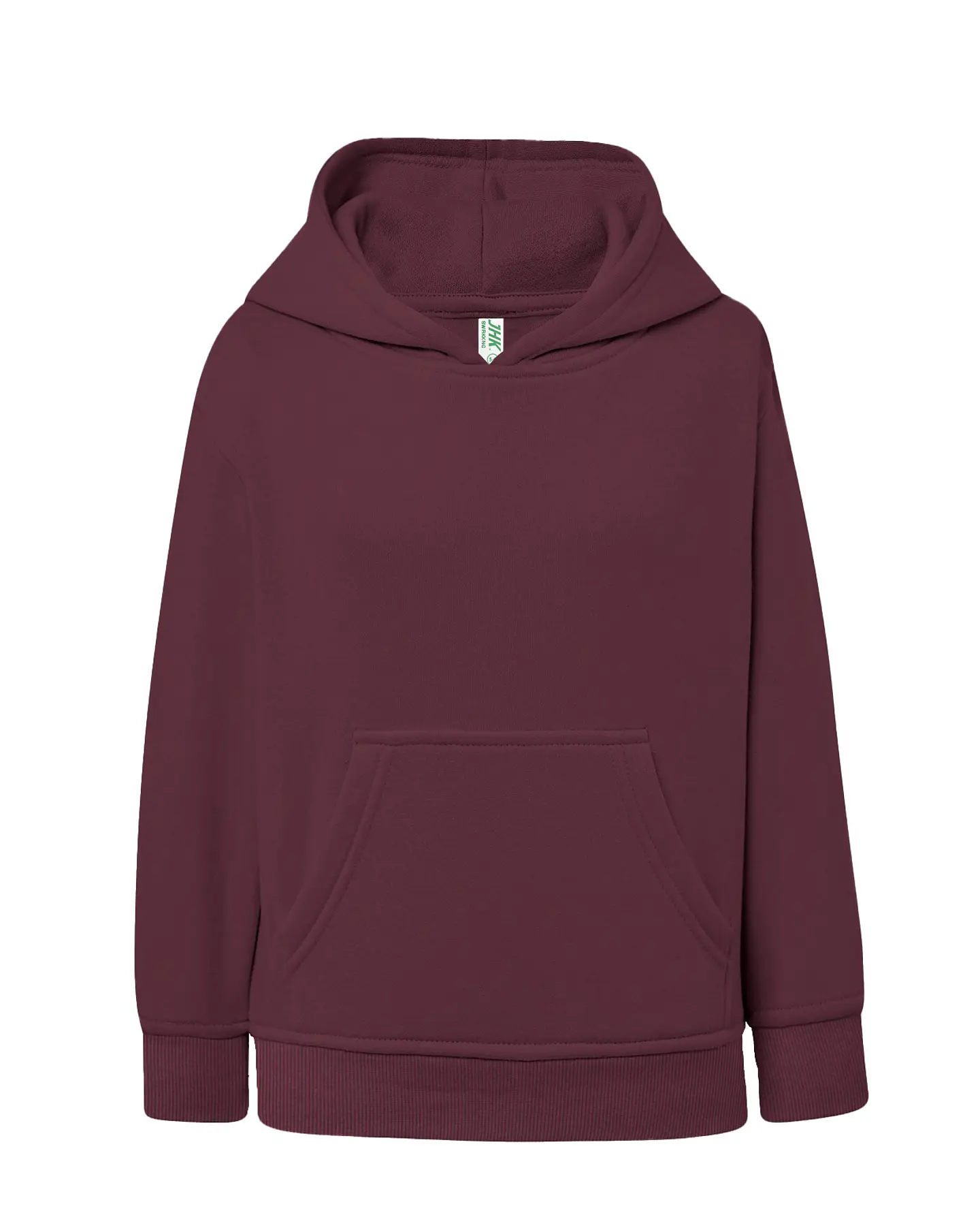 Kangaroo Sweatshirt Kid — Burgundy — Sem Personalização 1