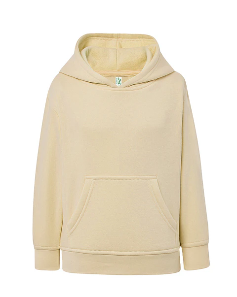 Kangaroo Sweatshirt Kid — Butter Cream — Sem Personalização