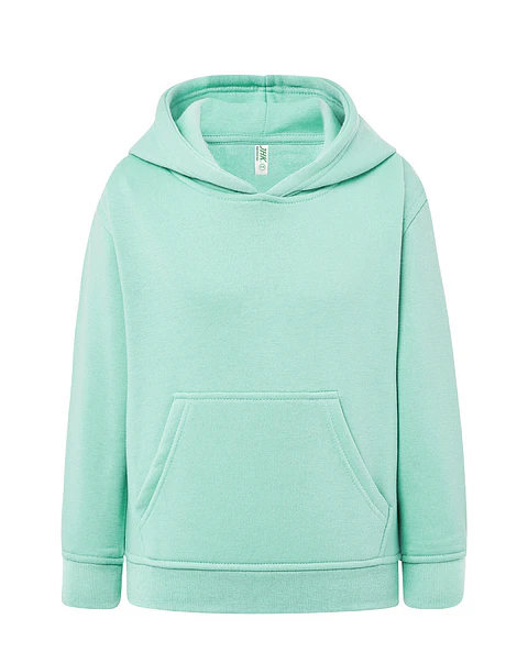 Kangaroo Sweatshirt Kid — Mint Green — Sem Personalização