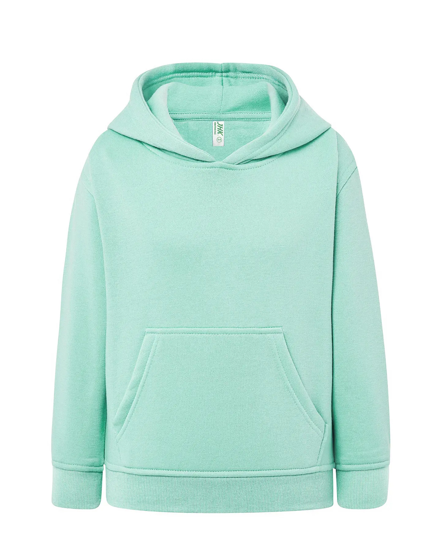 Kangaroo Sweatshirt Kid — Mint Green — Sem Personalização 1