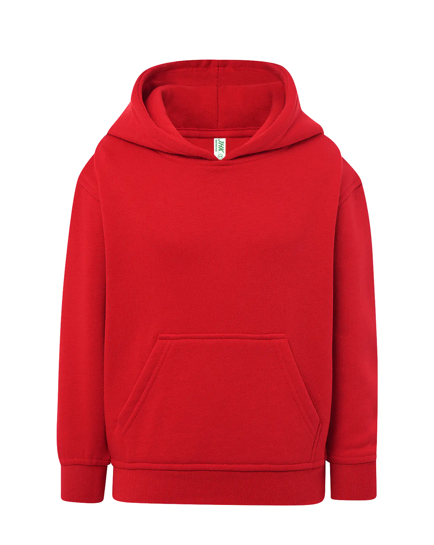 Kangaroo Sweatshirt Kid — Red — Sem Personalização 1