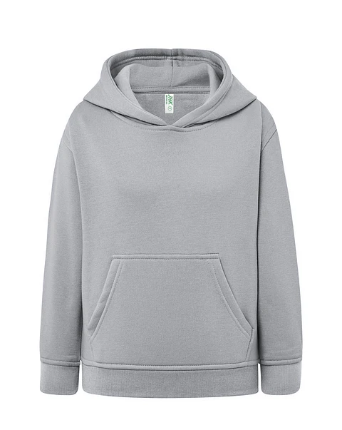 Kangaroo Sweatshirt Kid — Silver — Sem Personalização