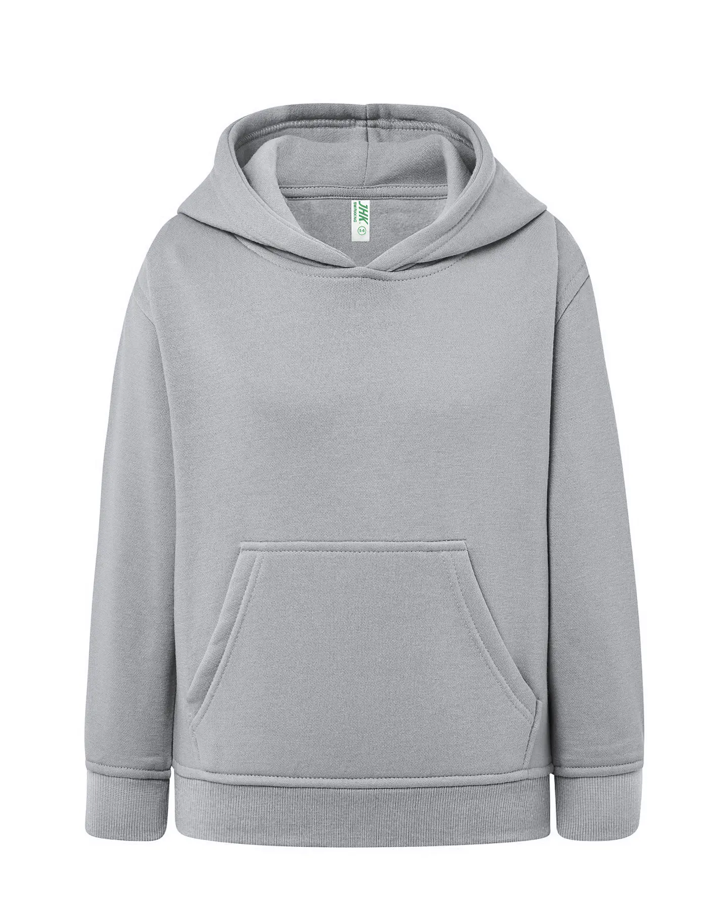 Kangaroo Sweatshirt Kid — Silver — Sem Personalização 1