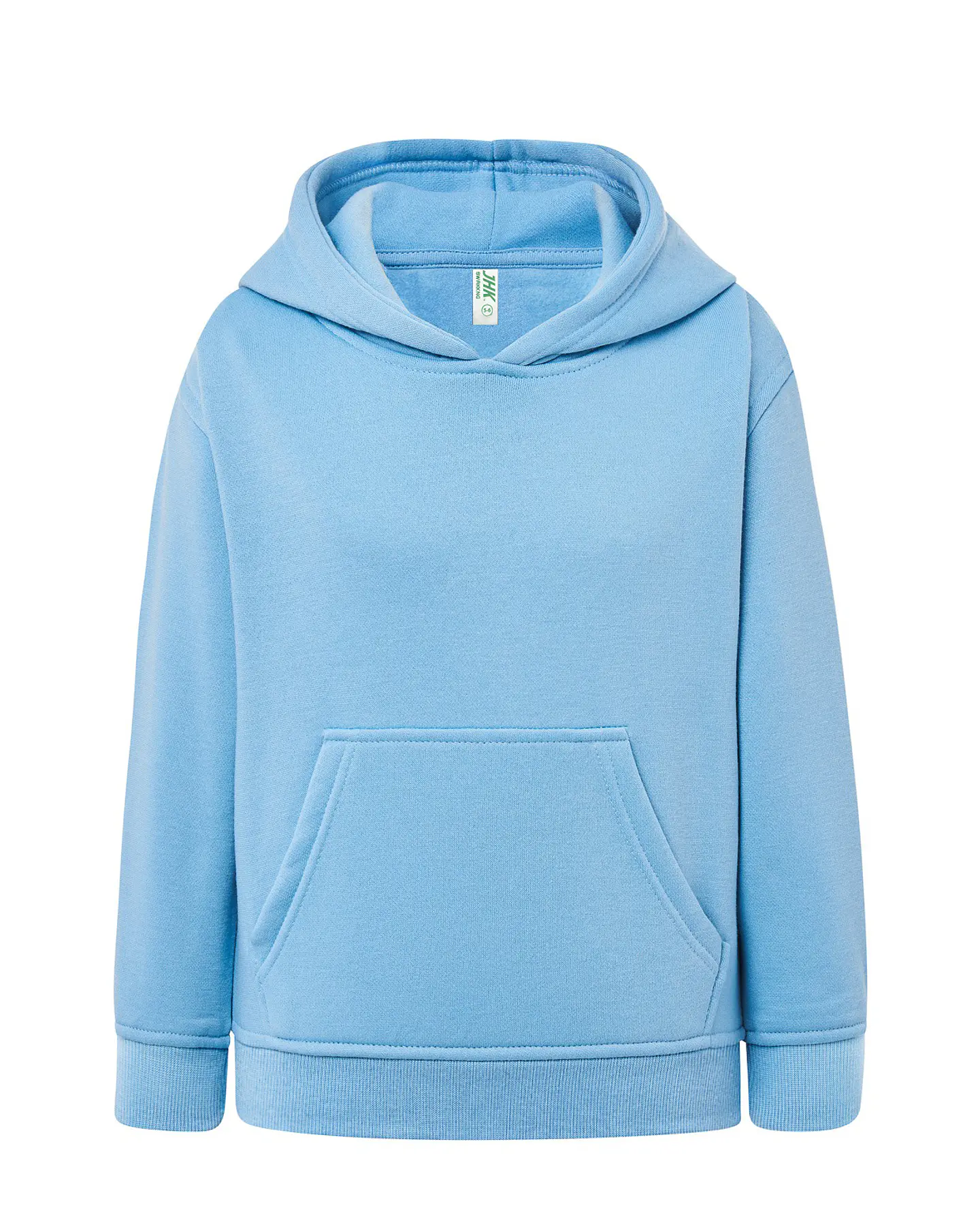 Kangaroo Sweatshirt Kid — Sky Blue — Sem Personalização 1