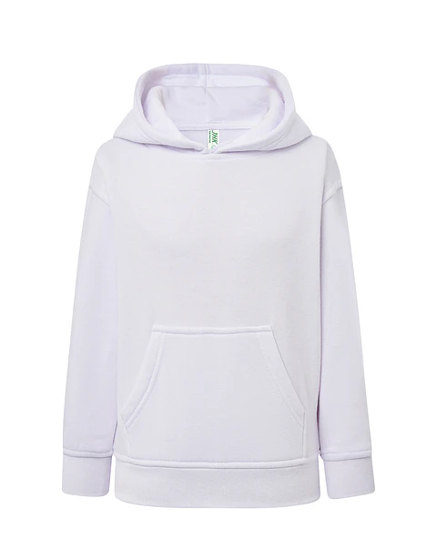 Kangaroo Sweatshirt Kid — White — Sem Personalização