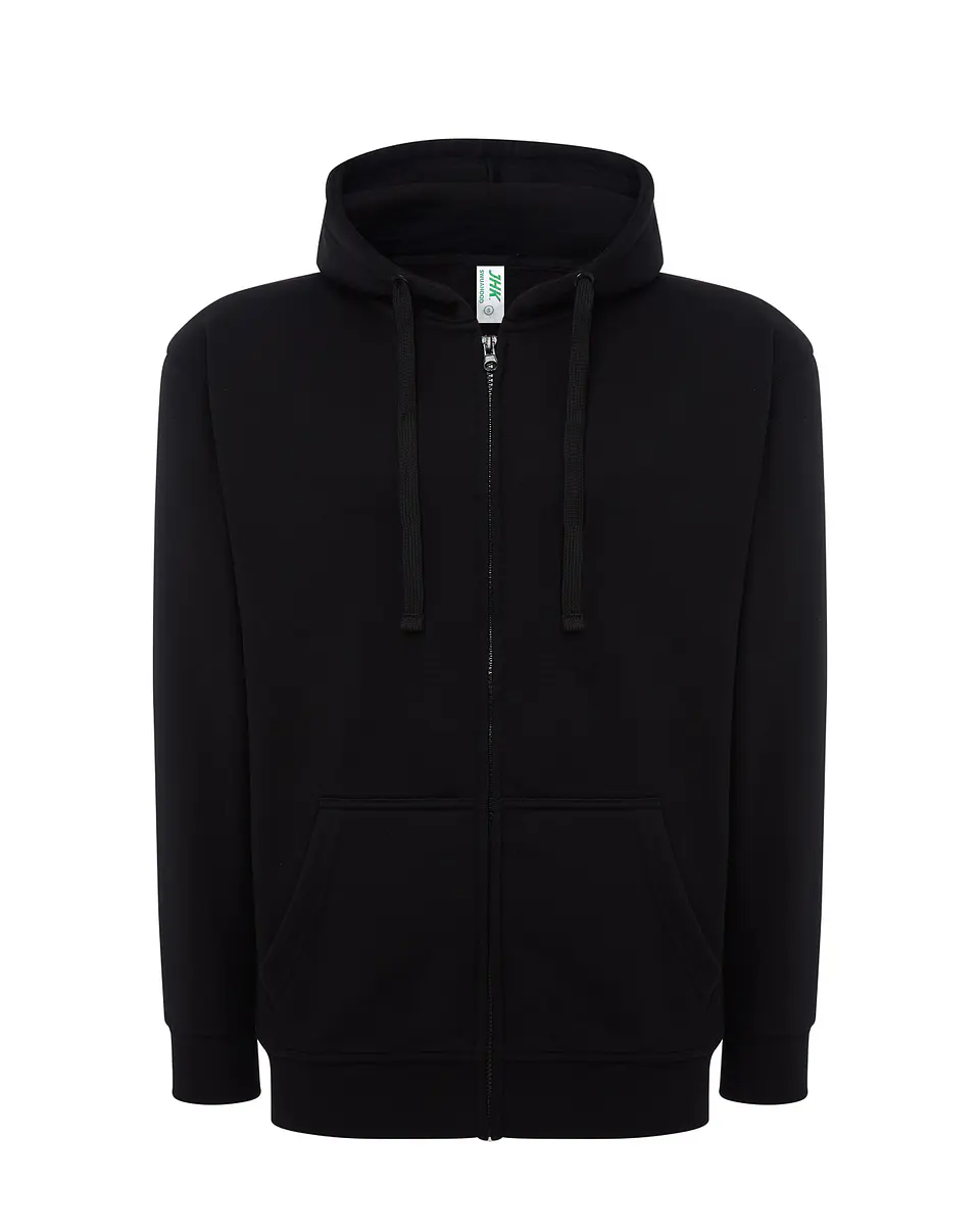 Hooded Sweatshirt — Black — Sem Personalização 1