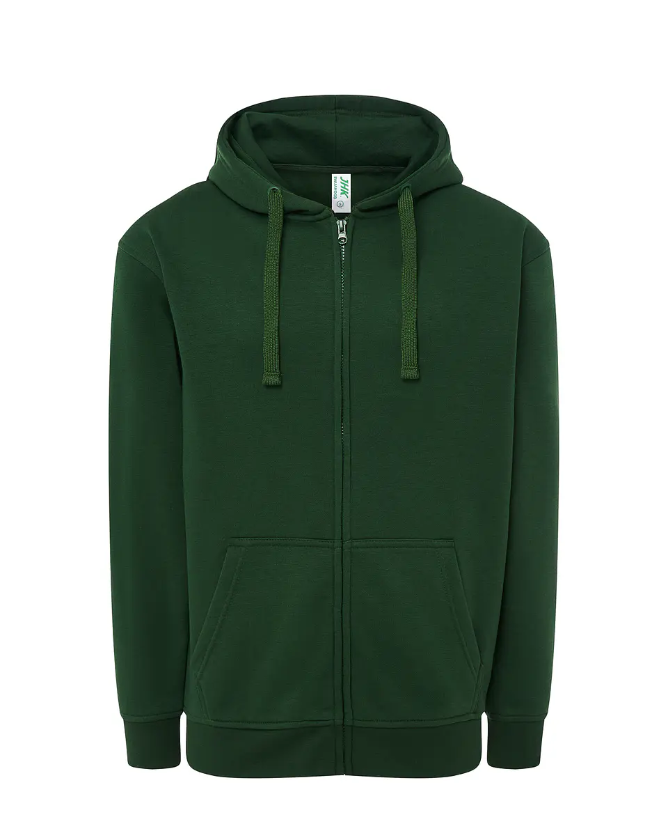 Hooded Sweatshirt — Bottle Green — Sem Personalização 1