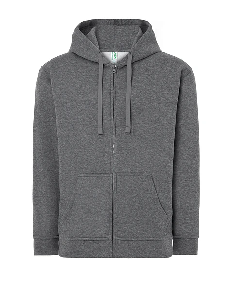 Hooded Sweatshirt — Dark Grey Melange — Sem Personalização