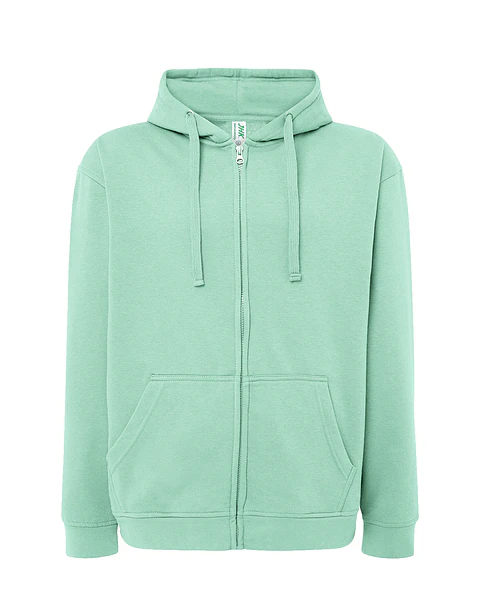 Hooded Sweatshirt — Mint Green — Sem Personalização