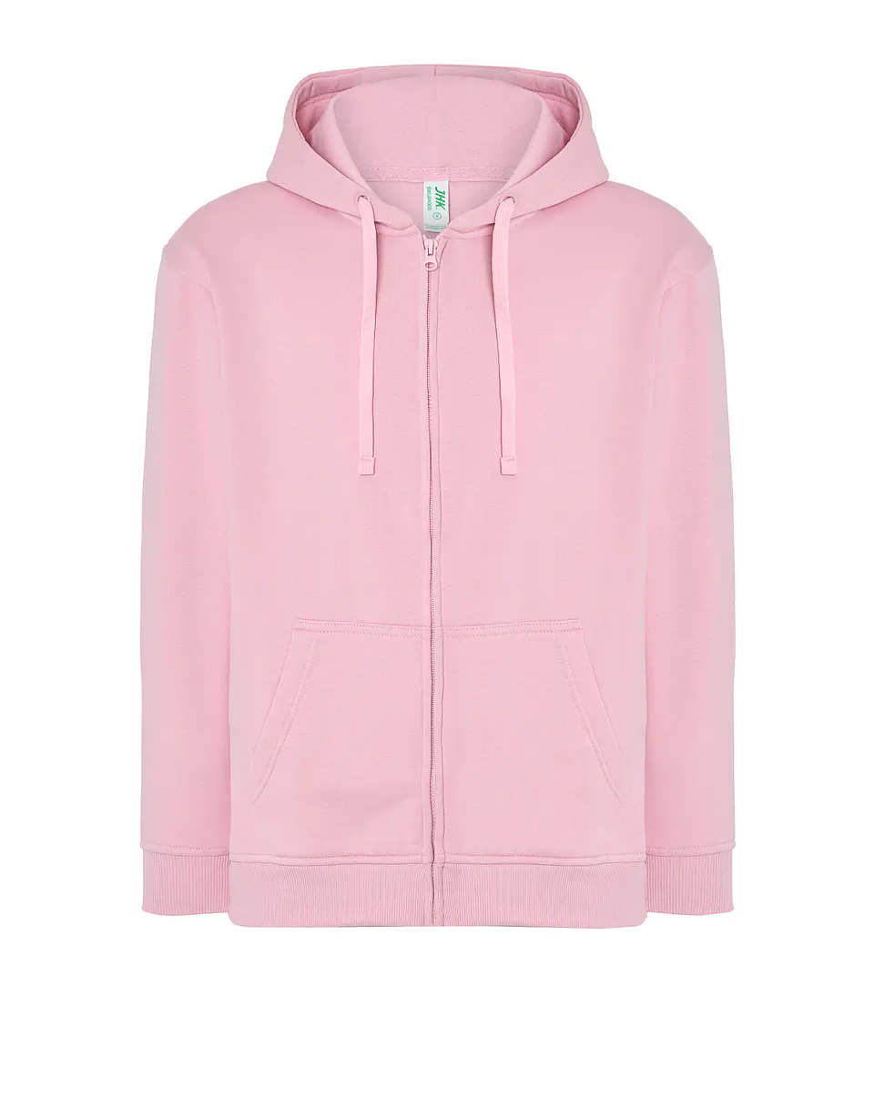 Hooded Sweatshirt — Pink — Sem Personalização 1