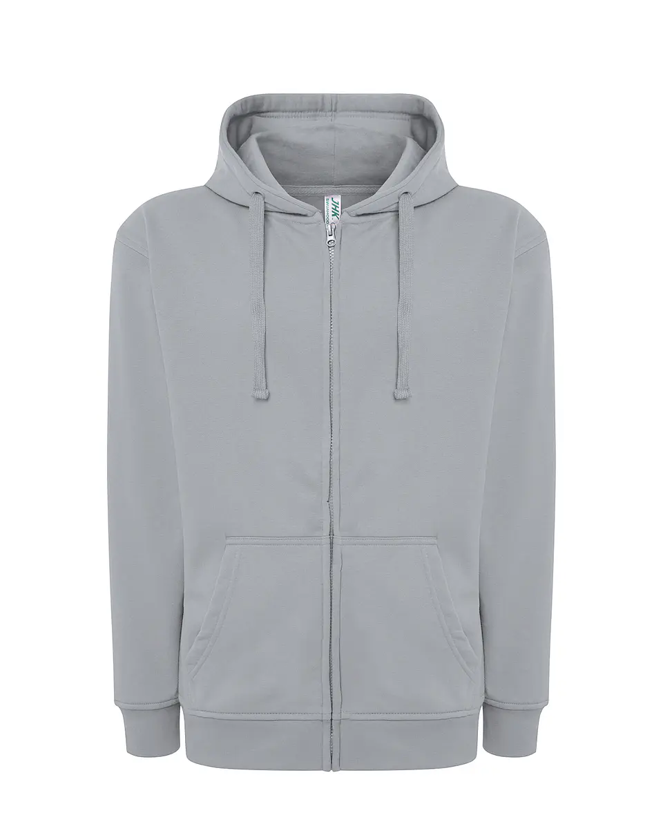 Hooded Sweatshirt — Silver — Sem Personalização 1