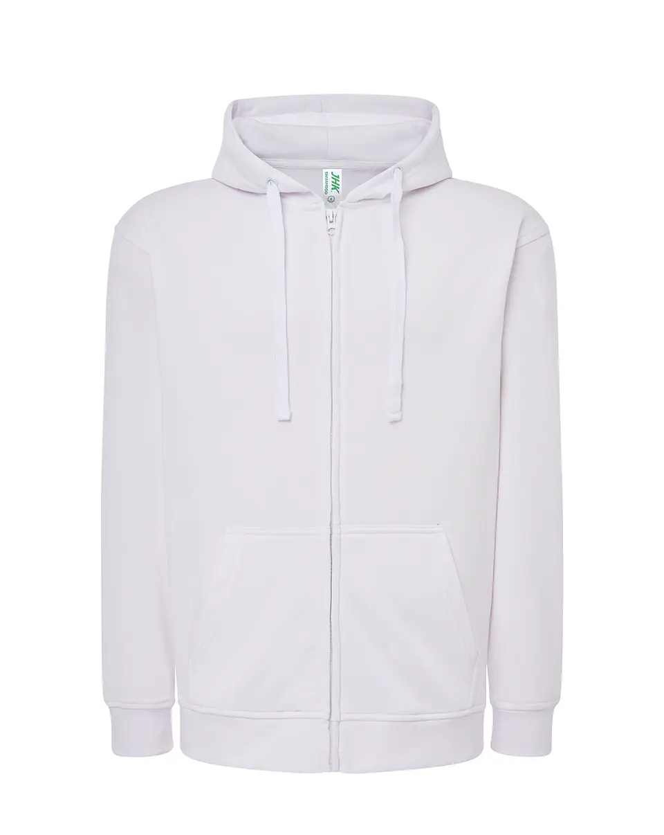 Hooded Sweatshirt — White — Sem Personalização 1