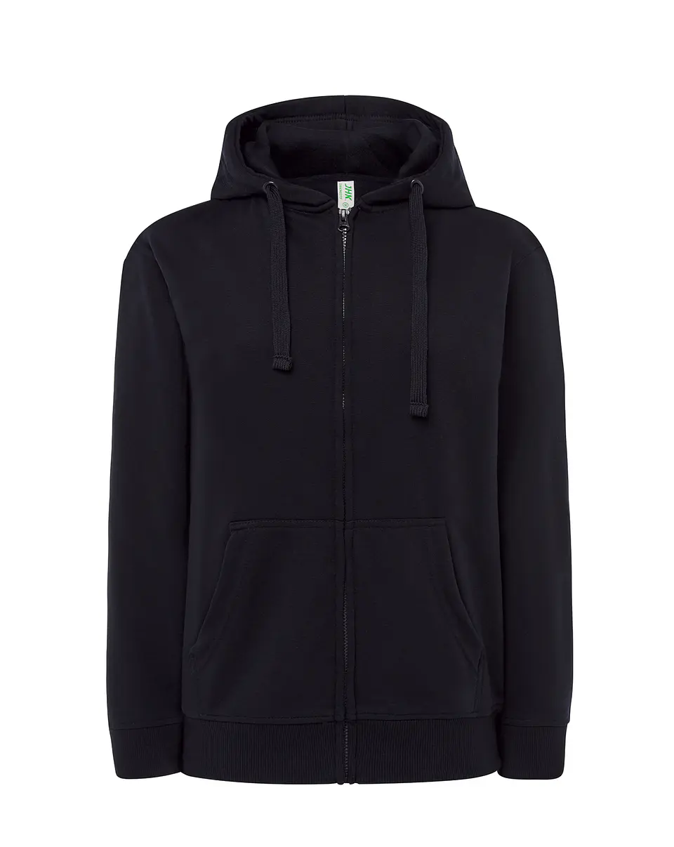 Lady Full Zip Hooded Sweatshirt — Sem Personalização 1