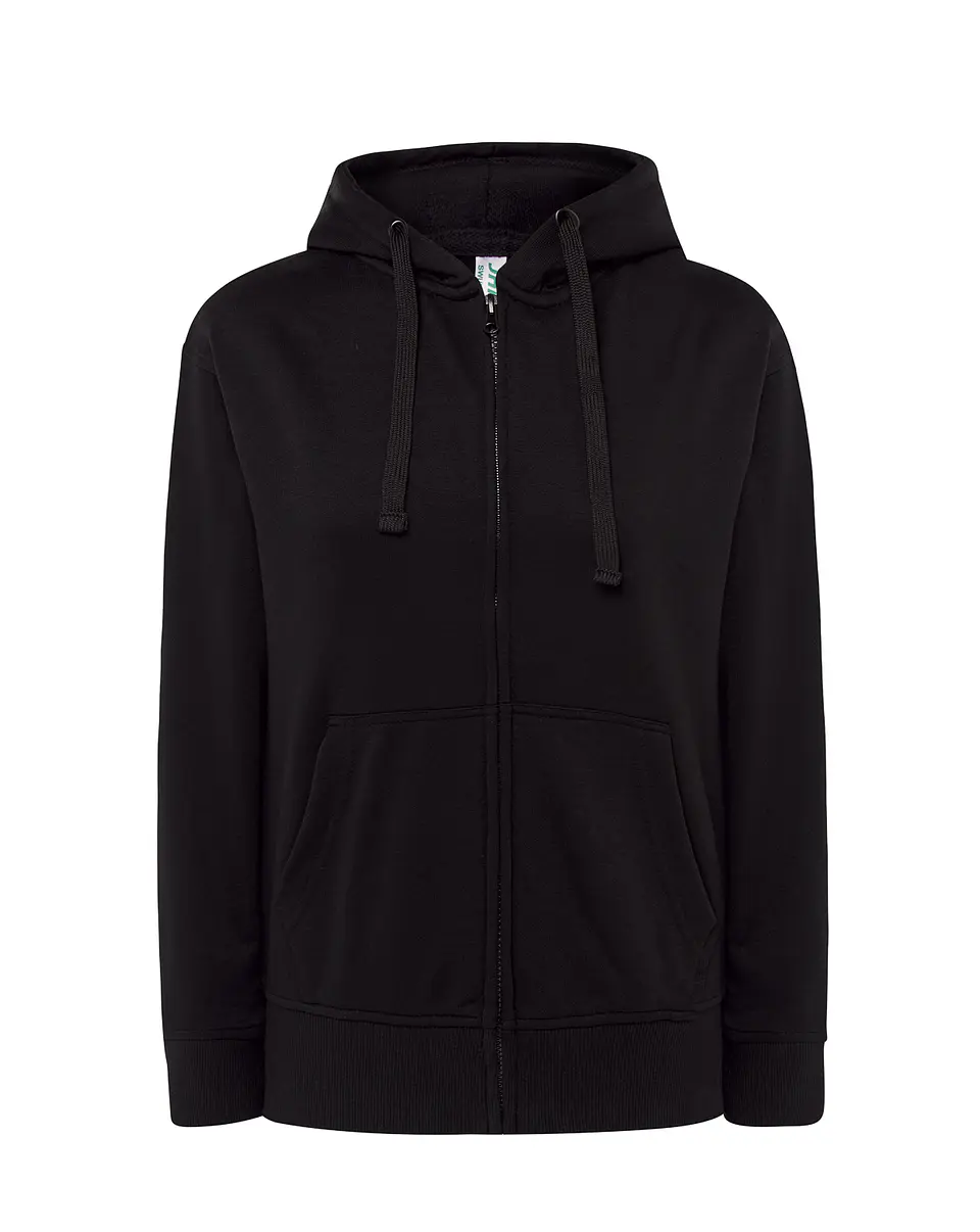 Lady Full Zip Hooded Sweatshirt — Sem Personalização 3