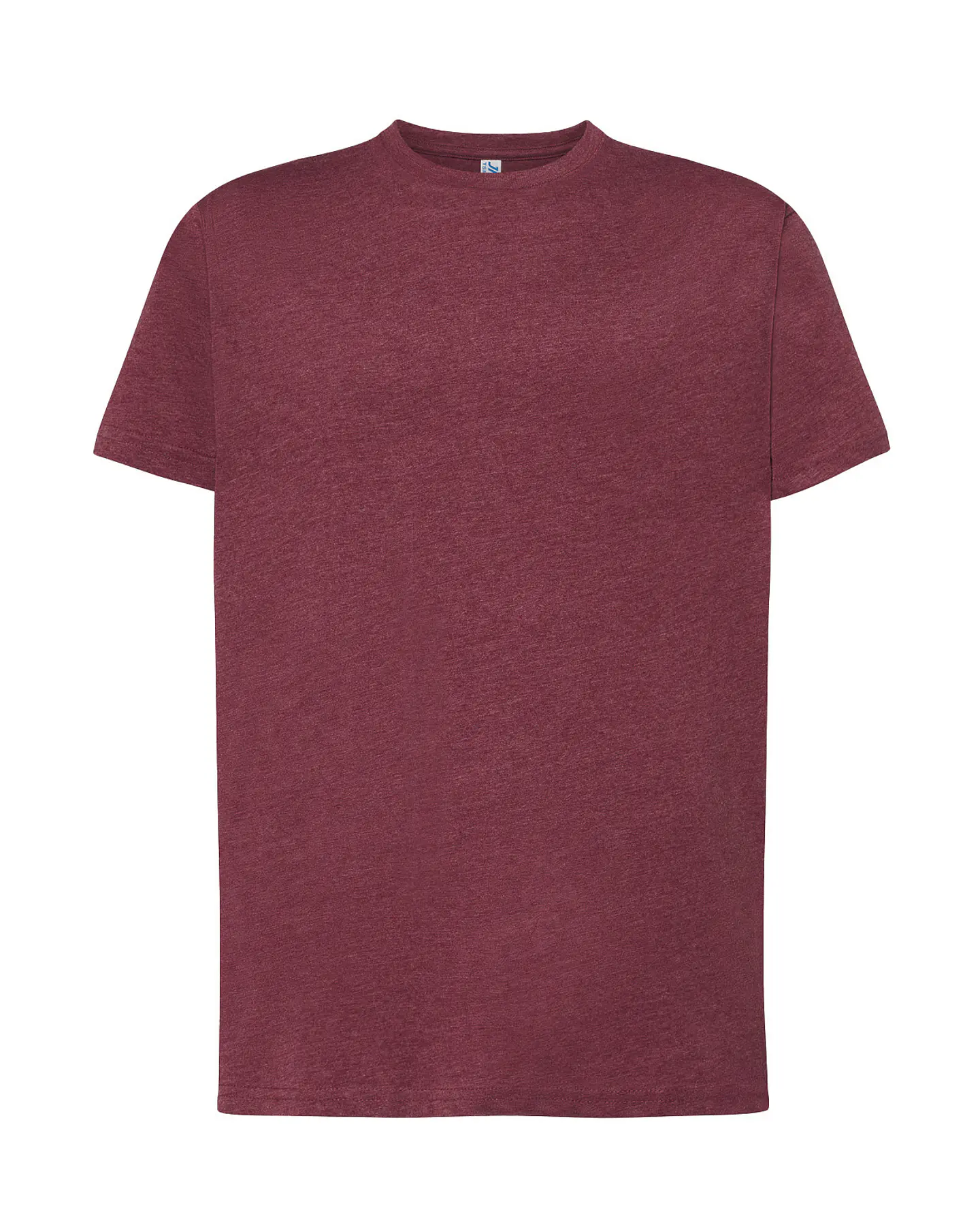 Regular T-Shirt Man — Burgundy Heather — Sem Personalização 1