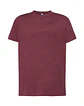 Regular T-Shirt Man — Burgundy Heather — Sem Personalização - thumbnail 1
