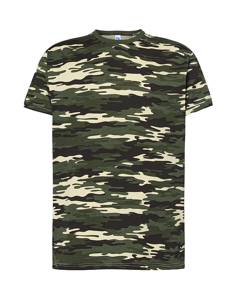 Regular T-Shirt Man — Camouflage — Sem Personalização