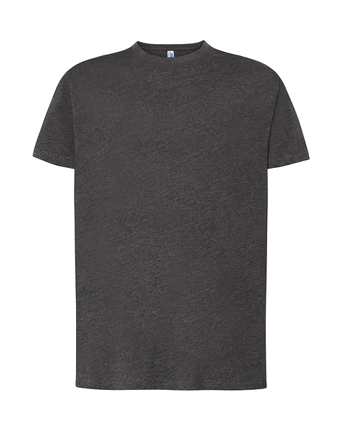 Regular T-Shirt Man — Charcoal Heather — Sem Personalização
