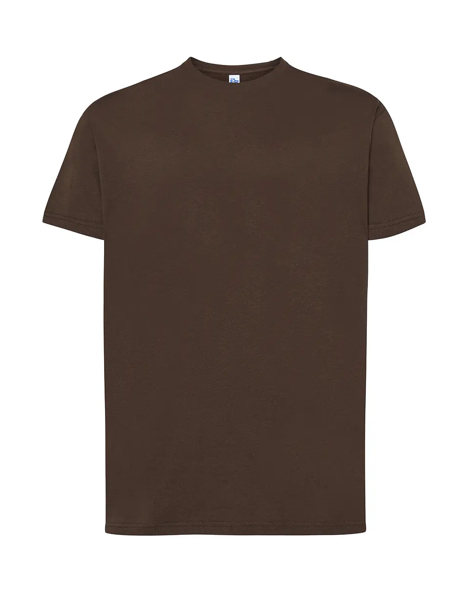 Regular T-Shirt Man — Chocolate — Sem Personalização 1