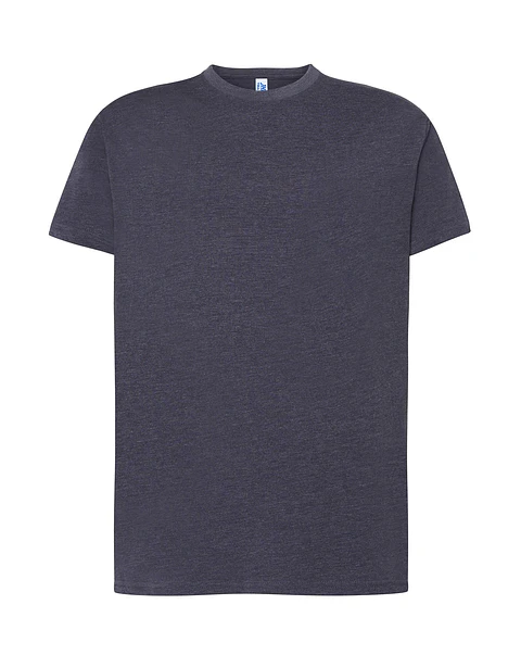 Regular T-Shirt Man — Denim Heather — Sem Personalização