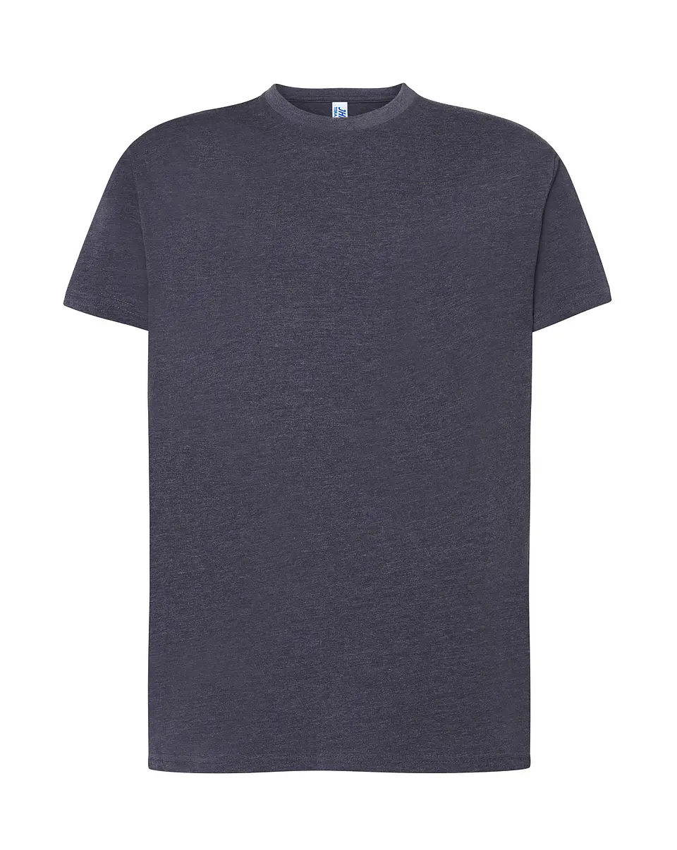 Regular T-Shirt Man — Denim Heather — Sem Personalização 1