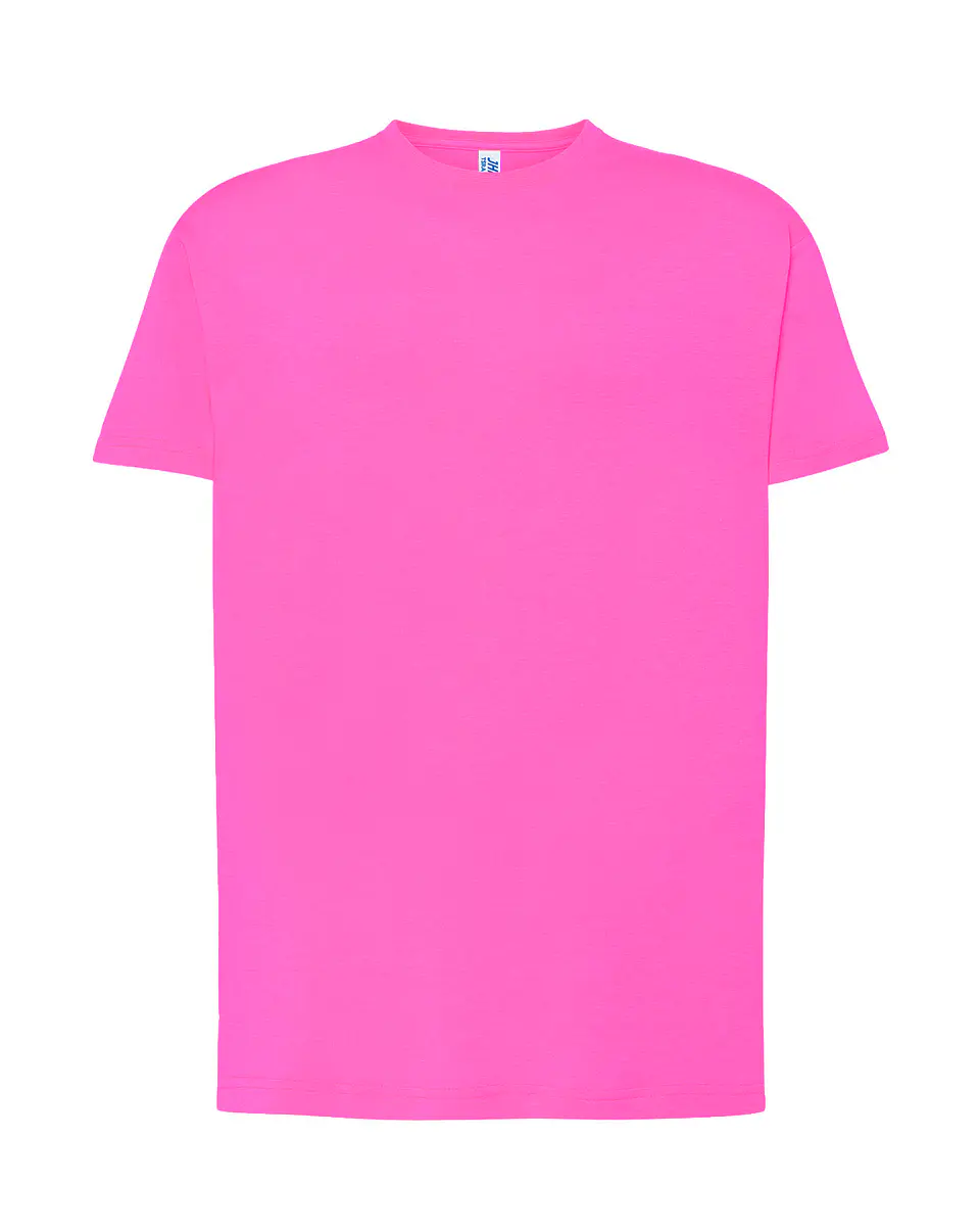 Regular T-Shirt Man — Fucsia Fluor — Sem Personalização 1