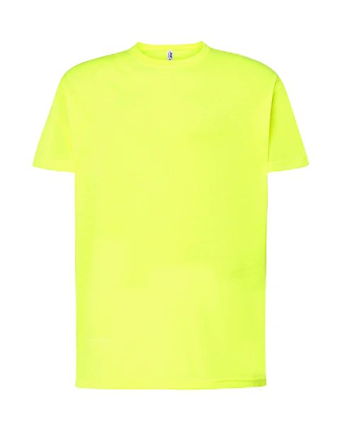 Regular T-Shirt Man — Gold Fluor — Sem Personalização
